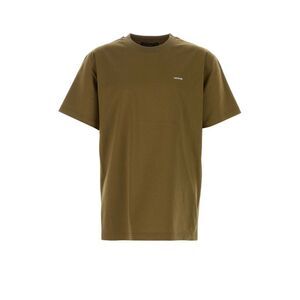 Tatras Men Army Green Cotton T-Shirt